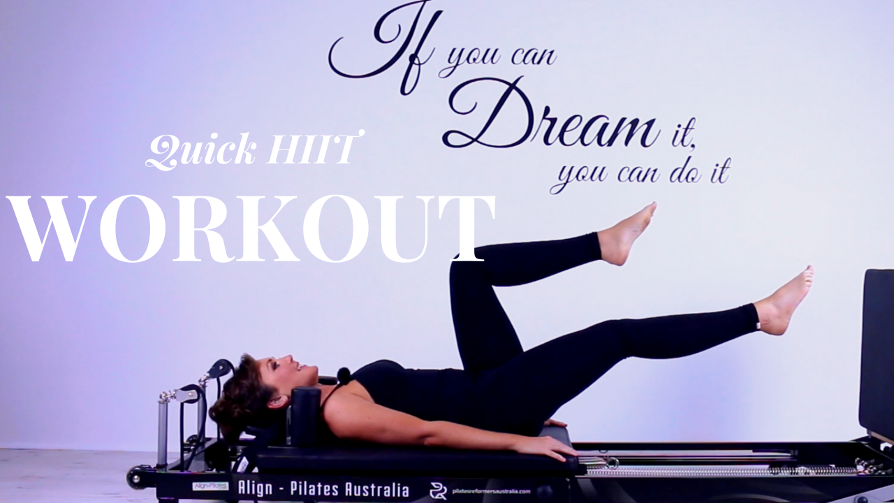 Quick HIIT Refomer Workout
