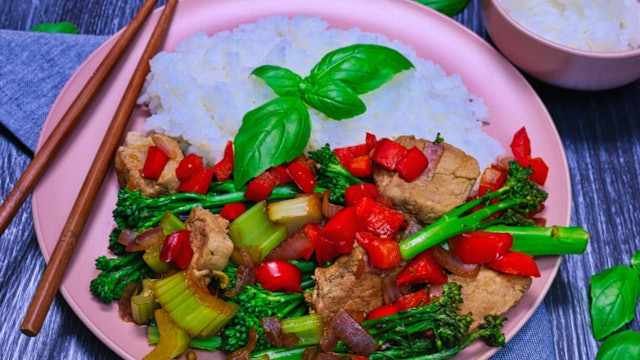 Spicy Pork Stir Fry