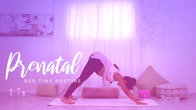 Prenatal Bed Time Bliss Yoga