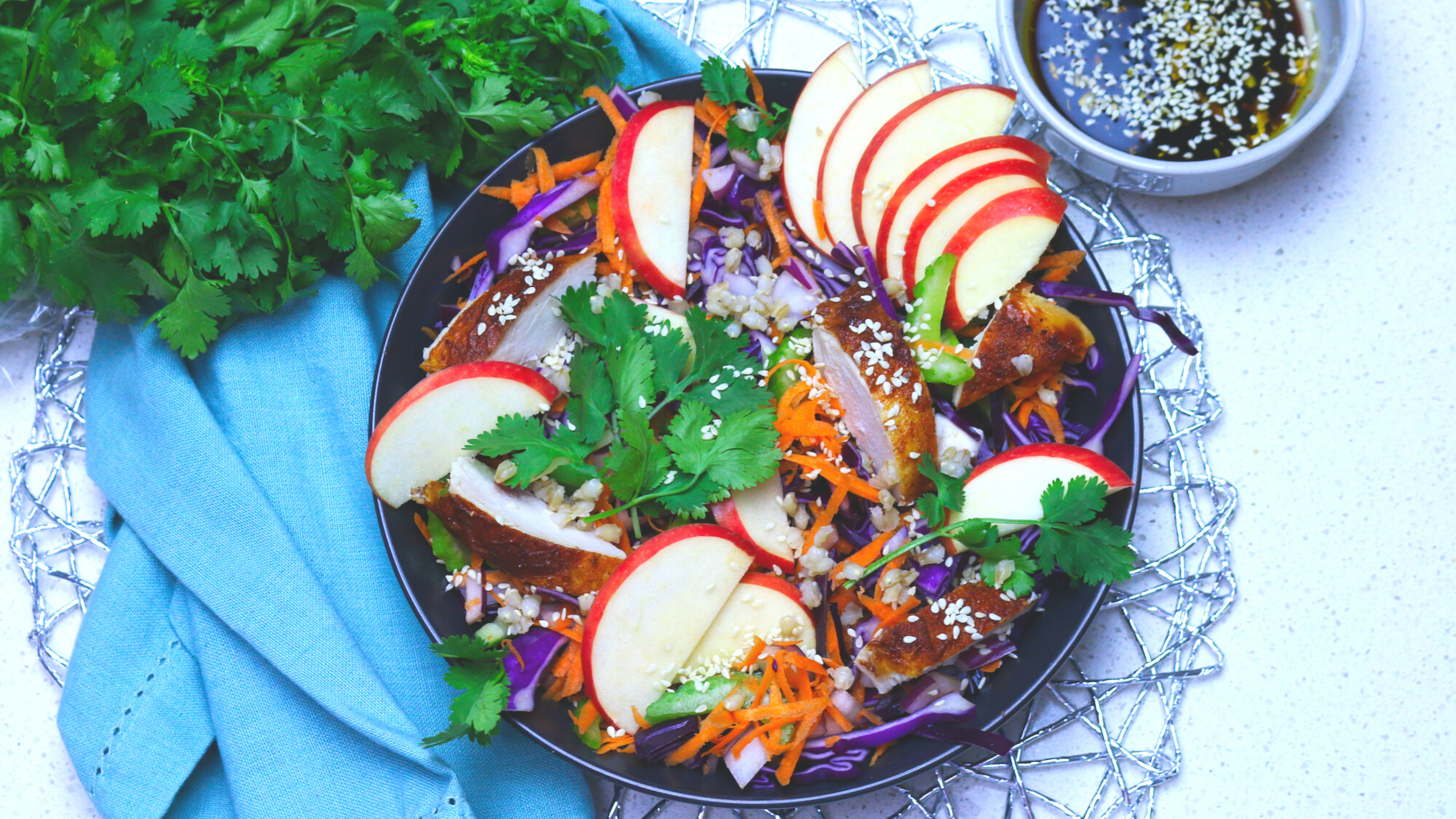 Chicken Barley Salad