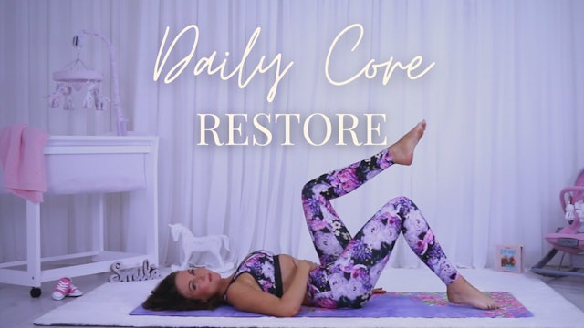 Postnatal Daily Core Restore Workout