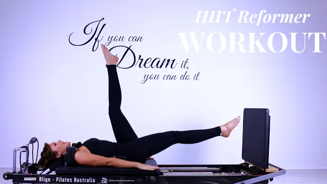HIIT Reformer Workout