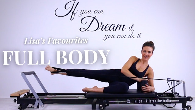 Lisa's Favourites Full Body Reformer Workout (With The Box)