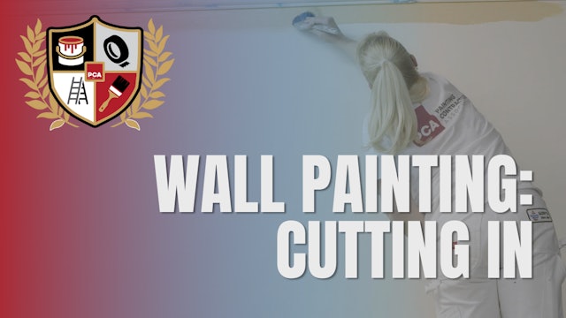 Wall Painting: Cutting In