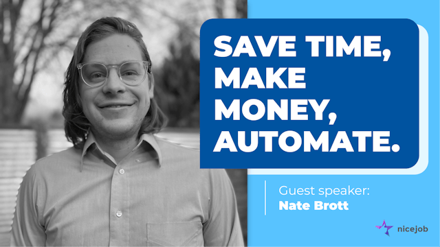 Save Time, Make Money, Automate with ...
