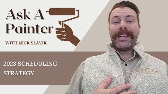 2023 Scheduling Strategy