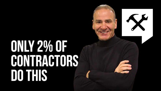 Only 2% of Contractors Do This