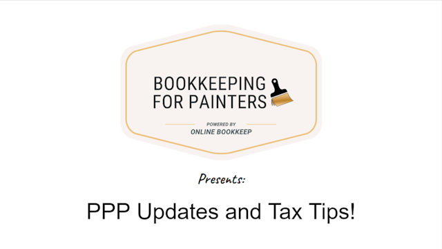 Bookkeeping for Painters