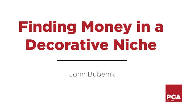 Finding Money in a Decorative Niche