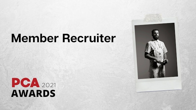 Member Recruiter of the Year