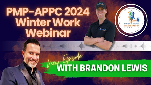 PMP-APPC 2024 Winter Work Webinar