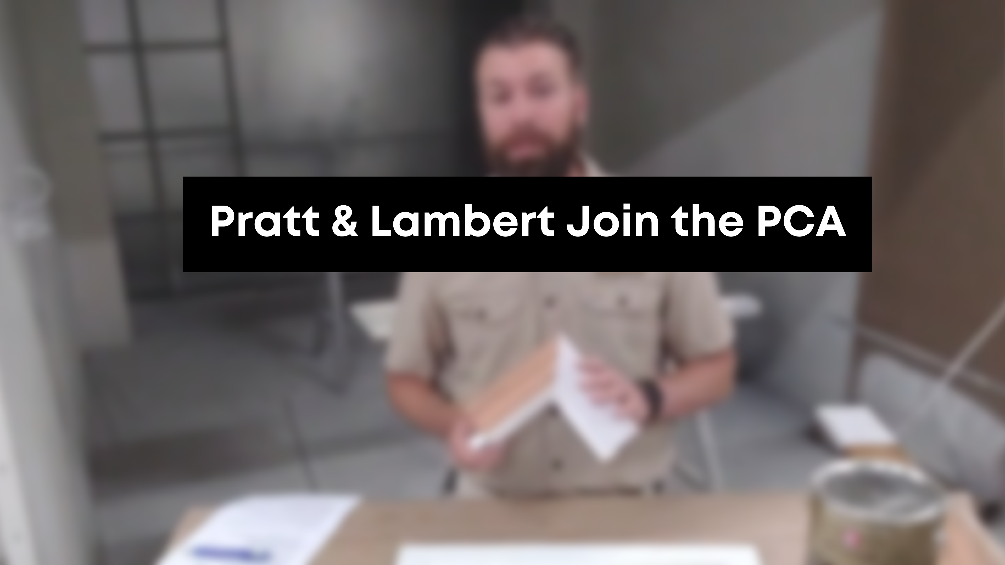 Pratt & Lambert Join the PCA