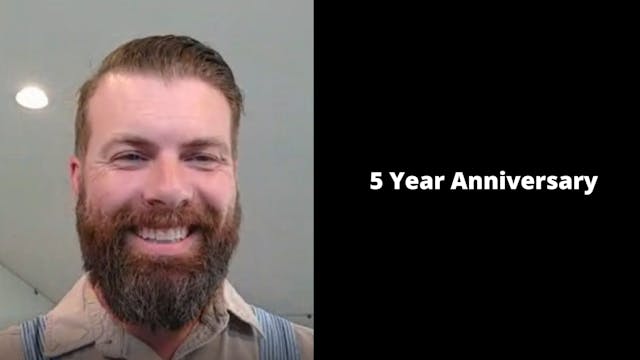 5 Year Anniversary