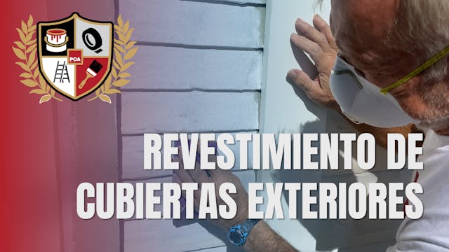 Revestimiento de cubiertas exteriores