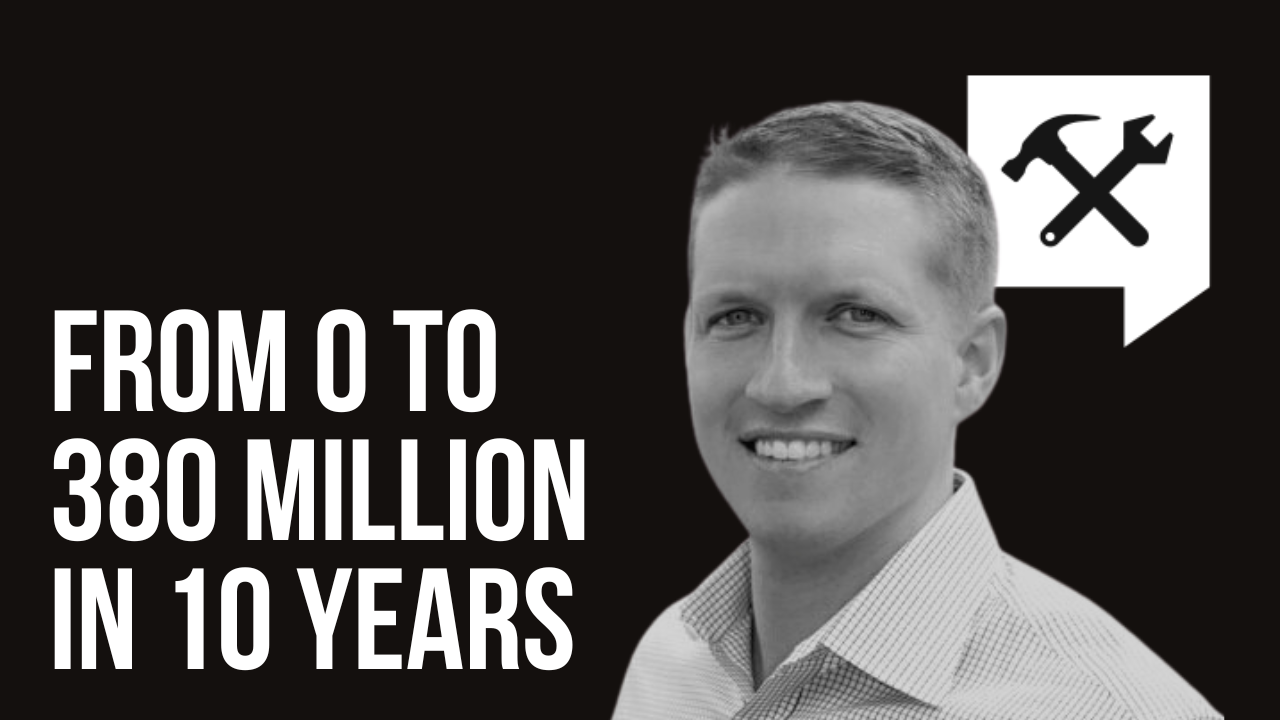 From 0 to 380m in 10 Years