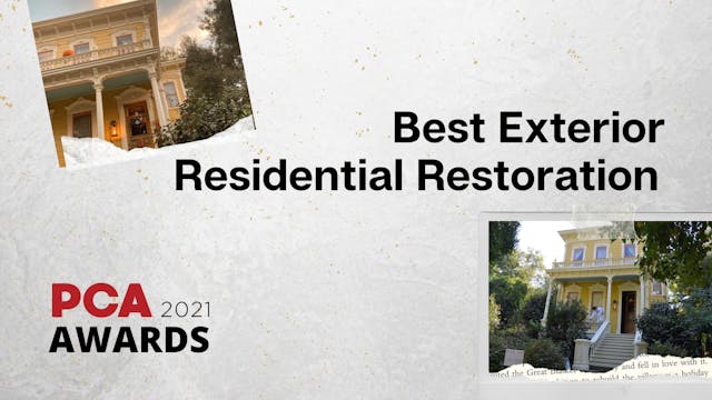 Best Exterior Residential Project