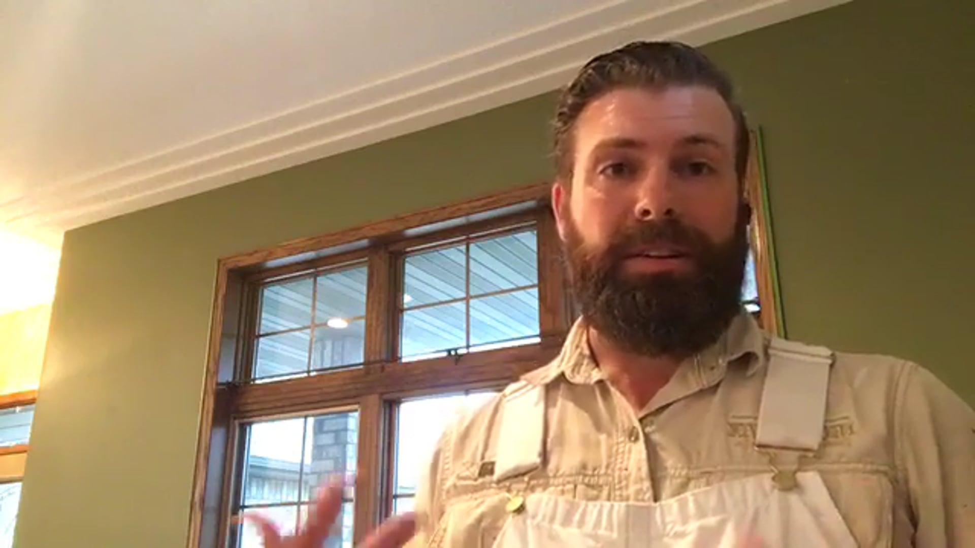 How Nick Paints a Wall