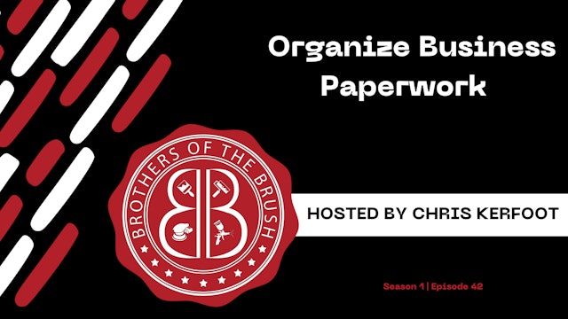 Organize Business Paperwork