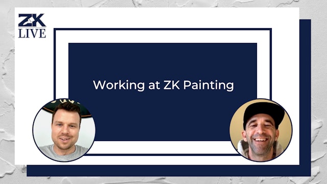 Working at ZK Painting