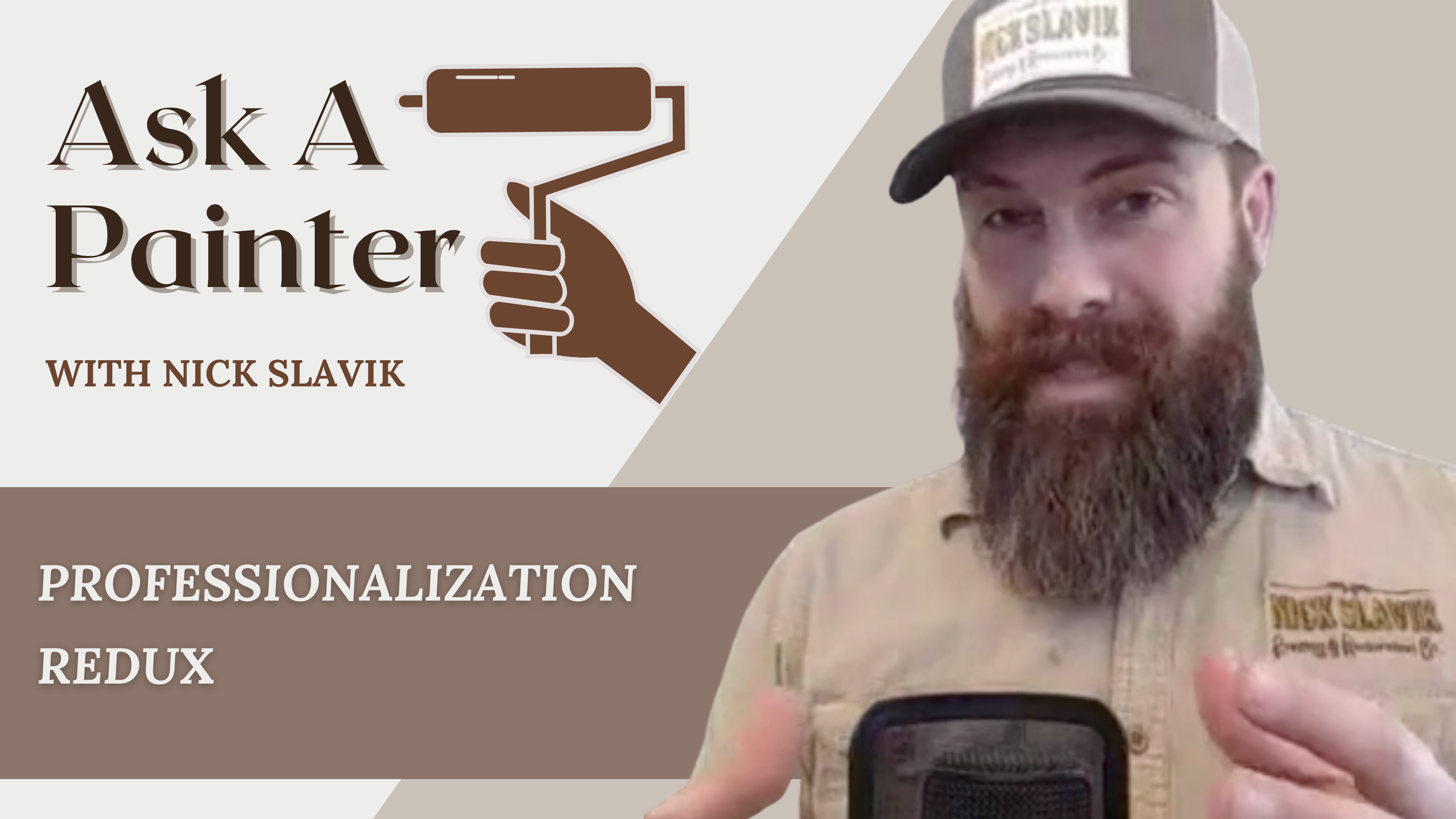 Professionalization Redux