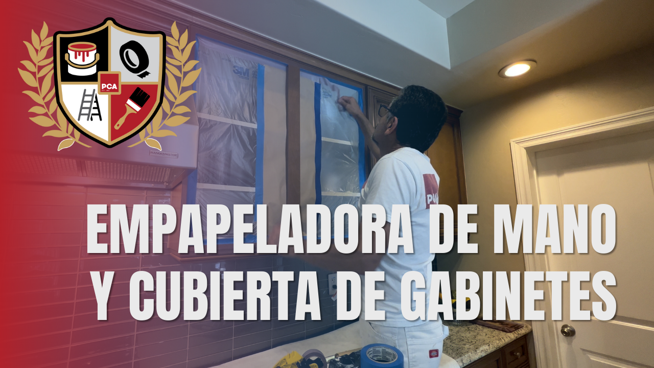 Empapeladora de Mano Y Cubierta de Gabinetes