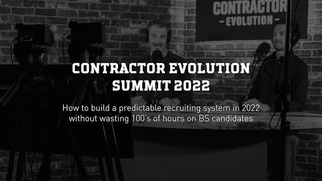 CONTRACTOR EVOLUTION SUMMIT 2022 
