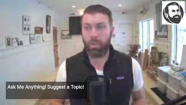 Coffee with Nick in the War Room