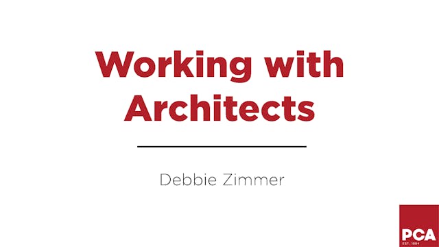 Working With Architects
