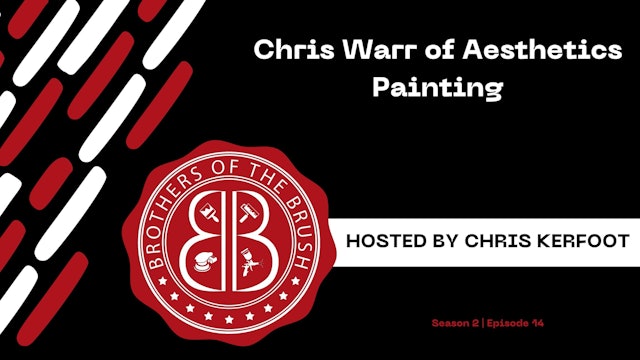 Chris Warr of Aesthetics Painting