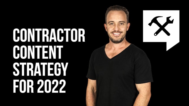 Contractor Content Strategy For 2022