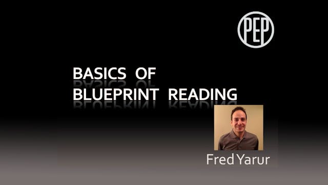 The Basics of Blueprint Reading