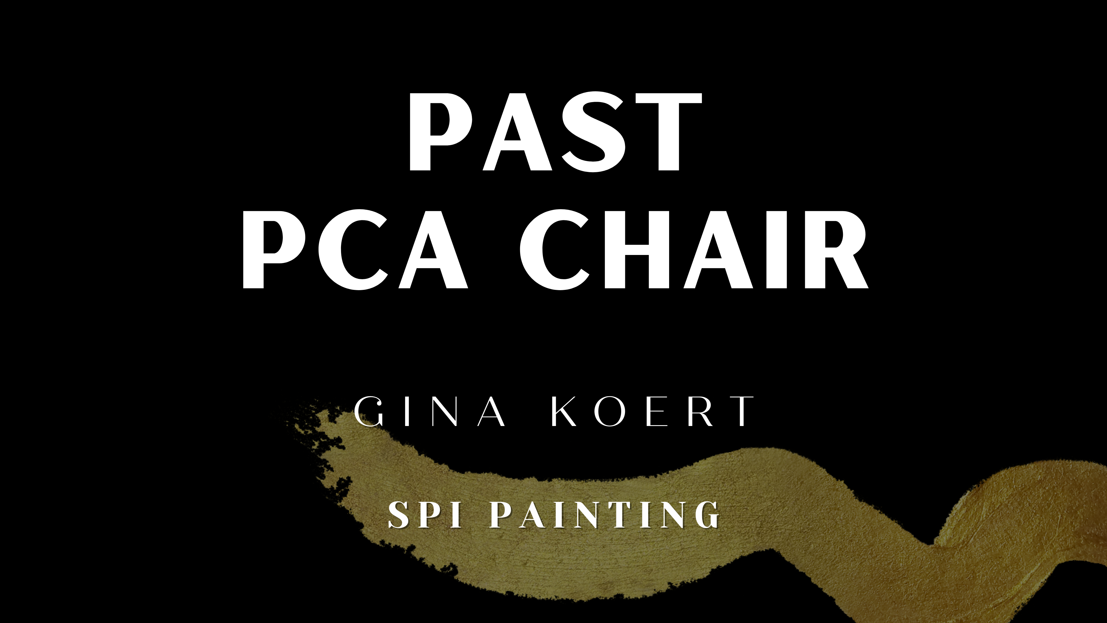 Past Chair Recognition