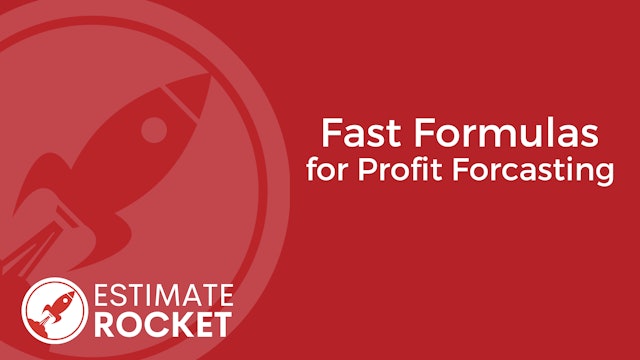 Fast Formulas for Profit Forecasting