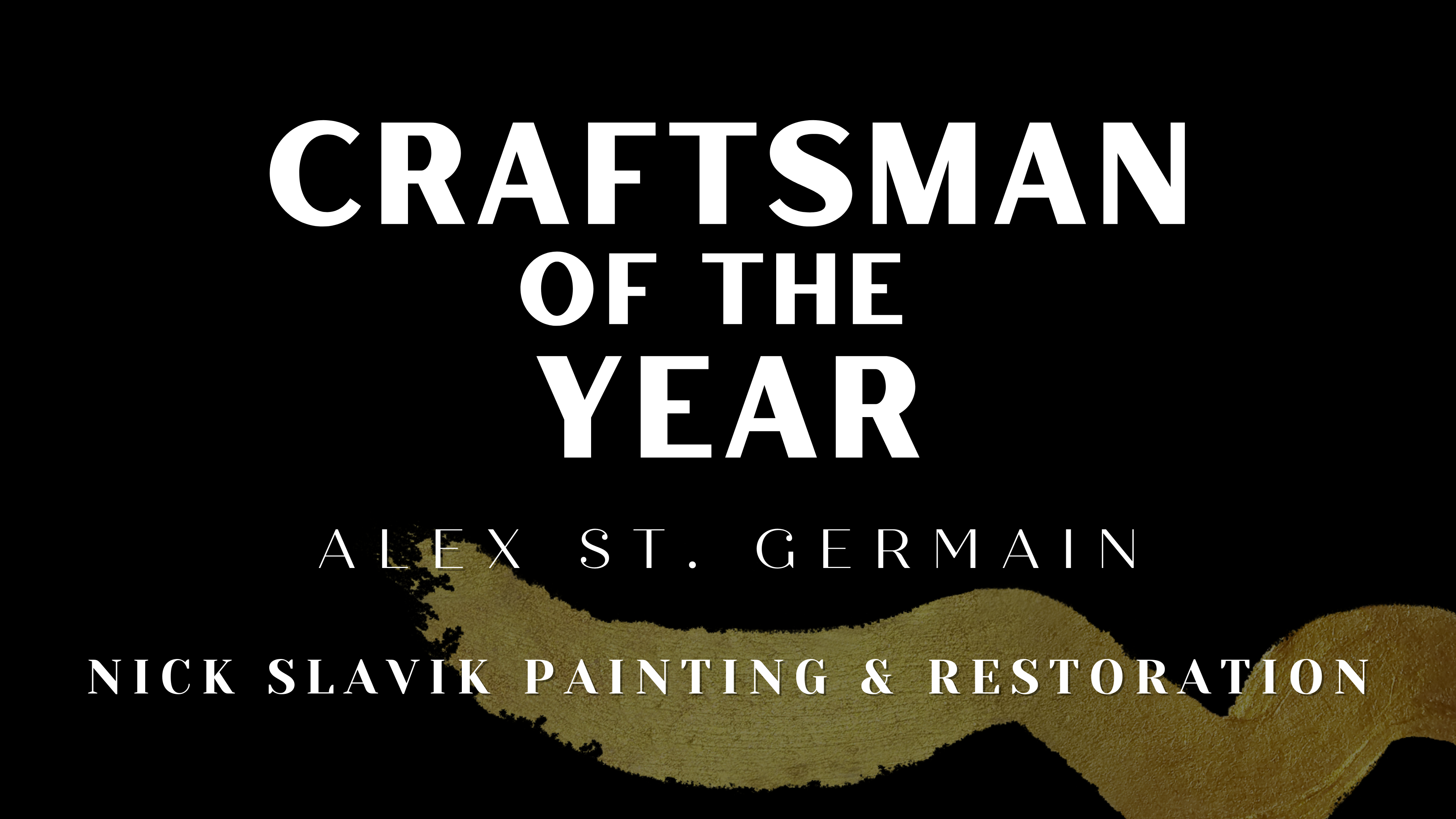 Craftsman of the Year