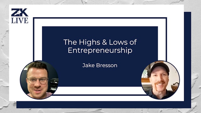 The Highs & Lows of Entrepreneurship