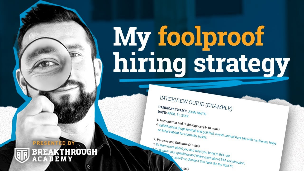 Top 4 Mistakes Contractors Make Interviewing Candidates