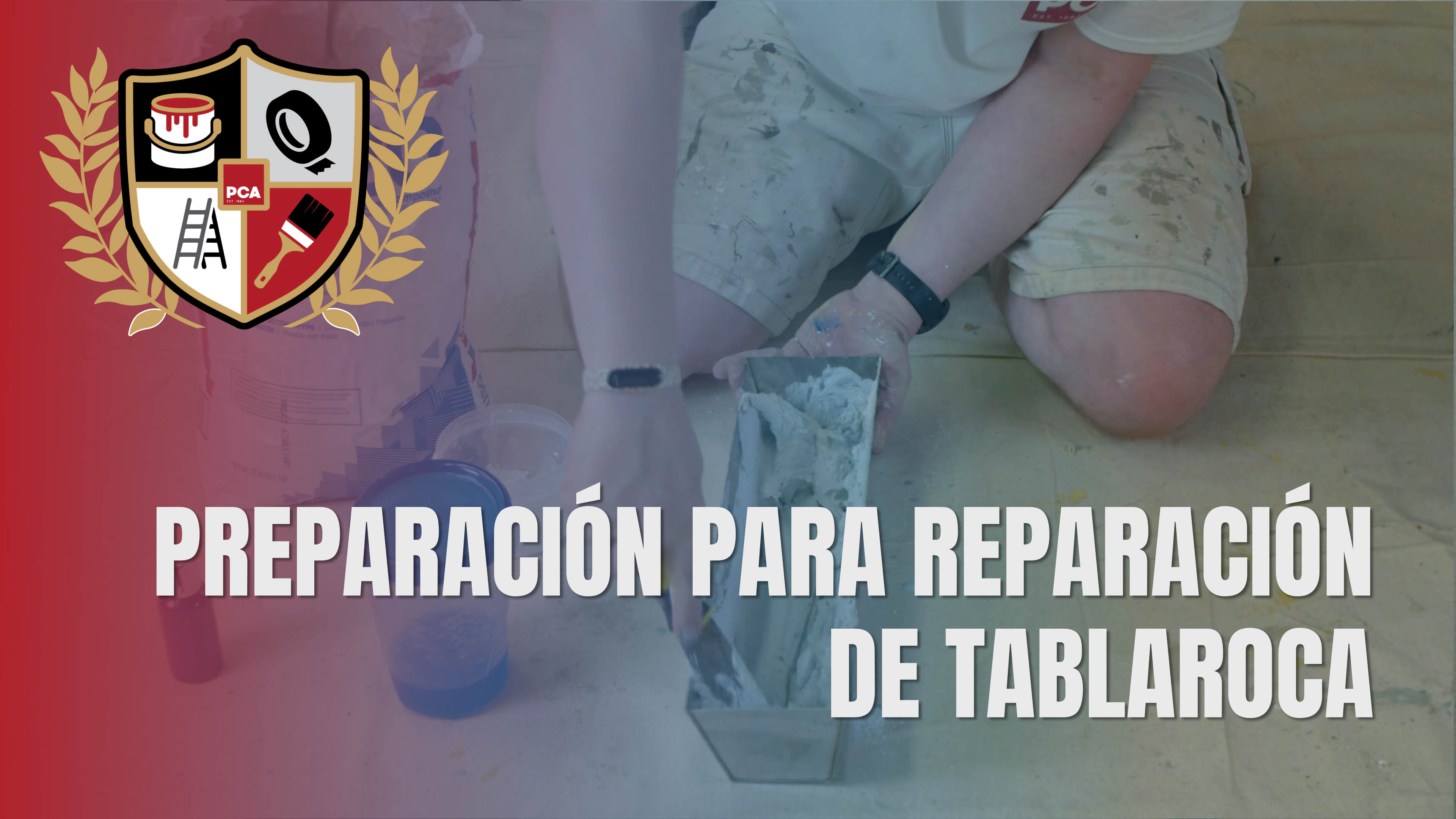 Preparación Para Reparación de Tablaroca