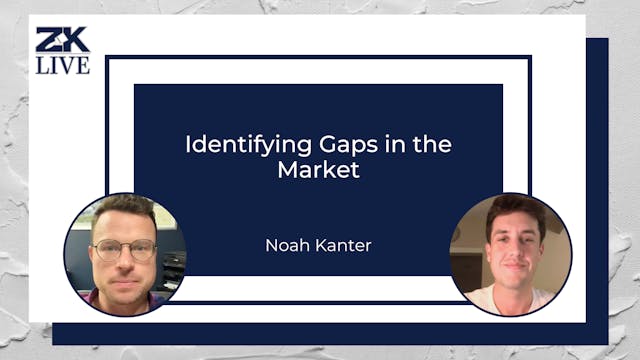Identifying Gaps in the Market