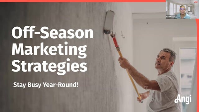 Off-Season Marketing Strategies