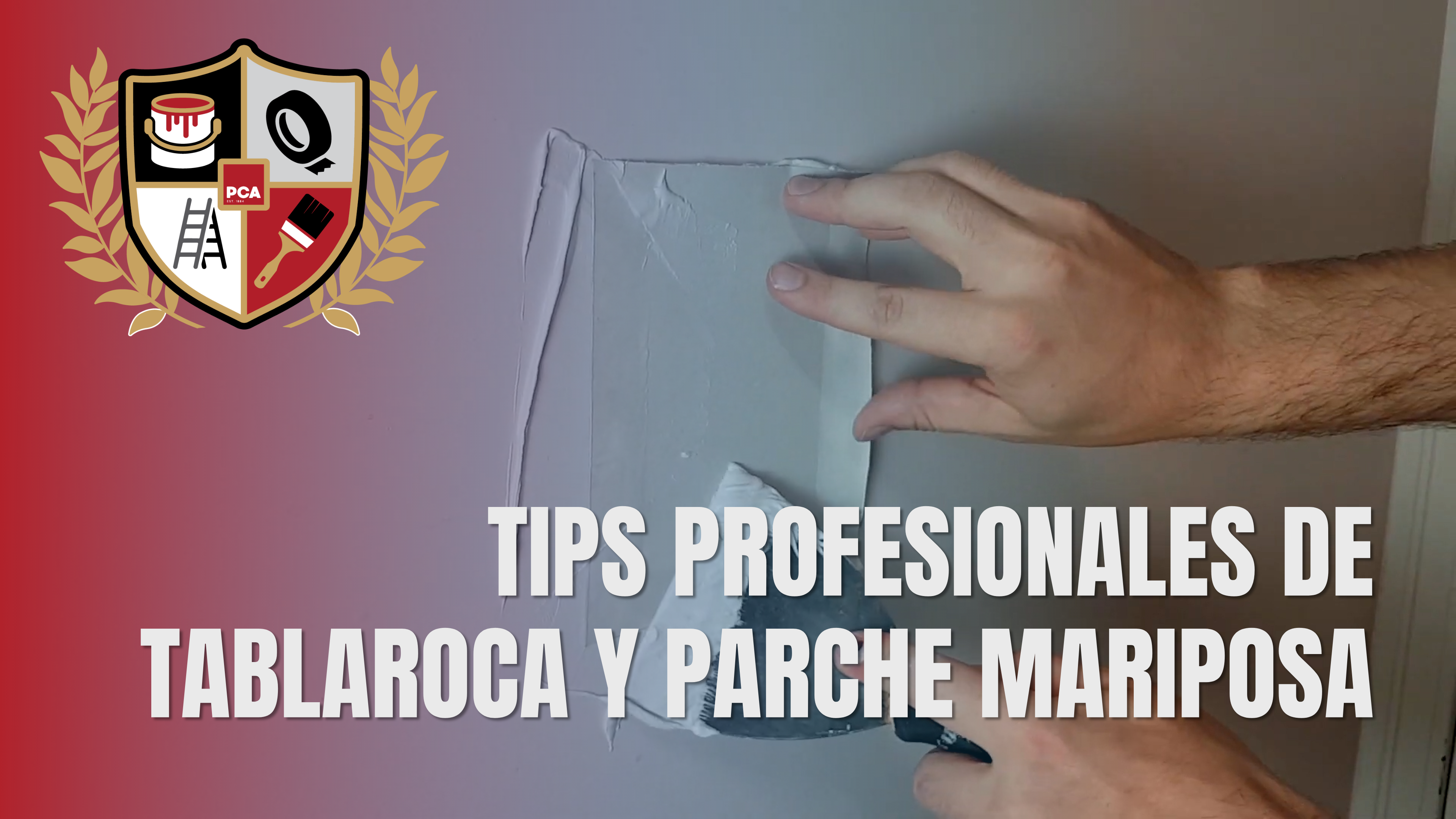 Tips Profesionales de Tablaroca y Parche Mariposa