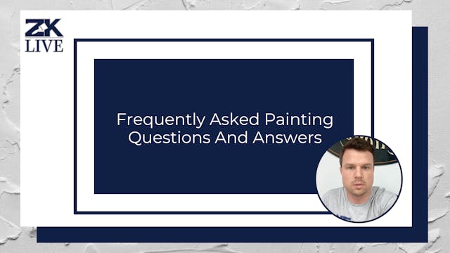 Frequently Asked Painting Questions A...