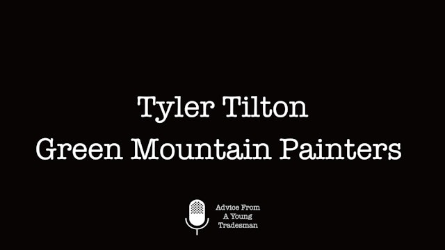 Tyler Tilton of Green Mountain Painters