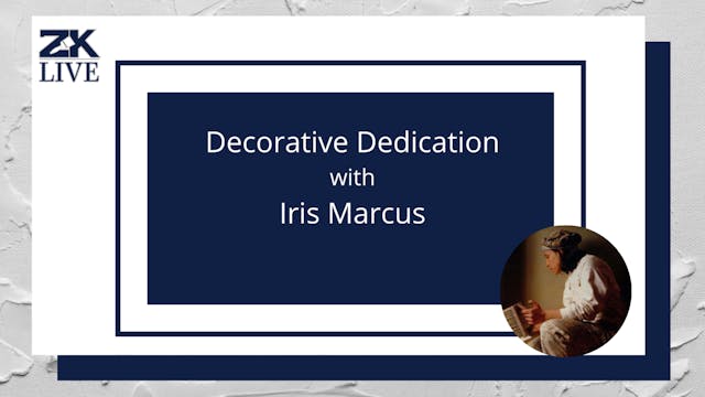 Decorative Dedication