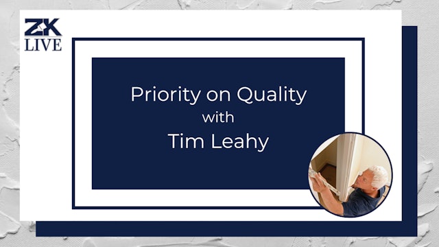 Priority on Quality