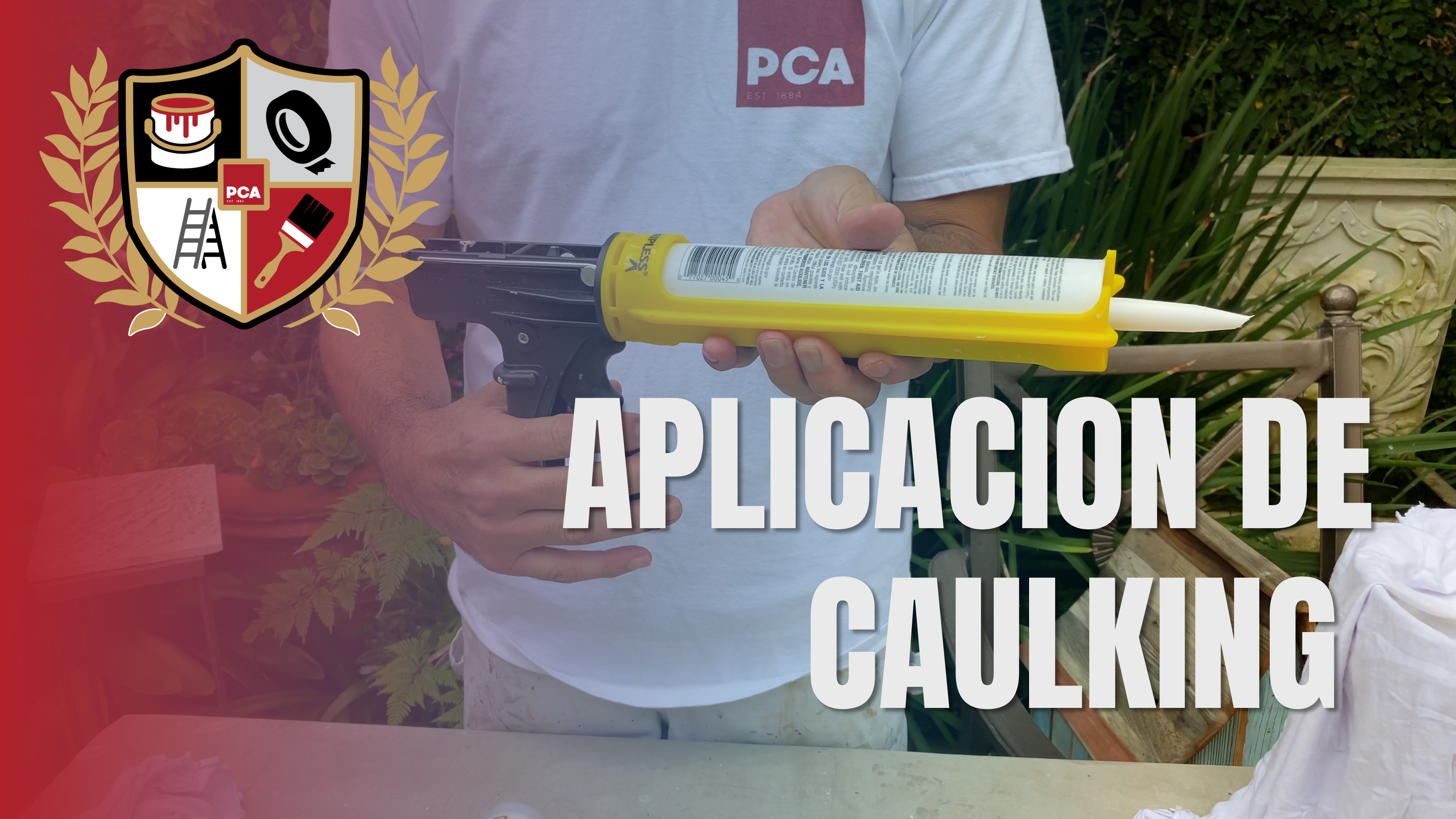 Aplicacion de Caulking