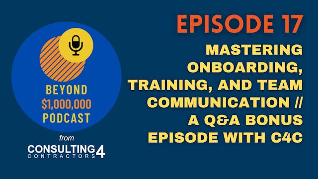 Mastering Onboarding, Training, and T...