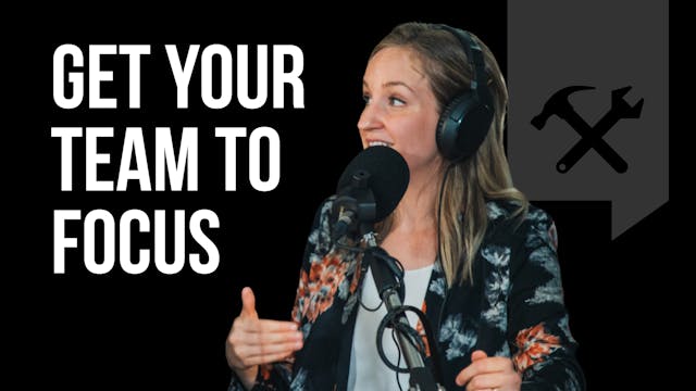 Developing Organizational Focus