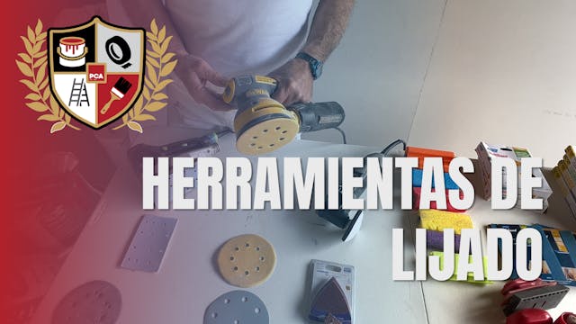 Herramientas de lijado