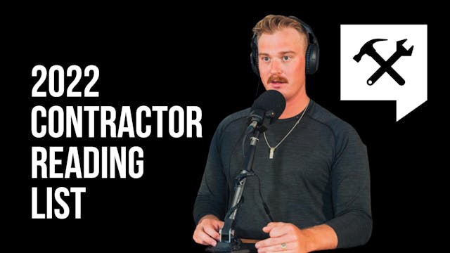 2022 Contractor Reading List