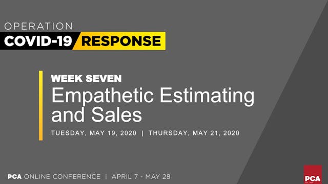 Empathetic Estimating and Sales
